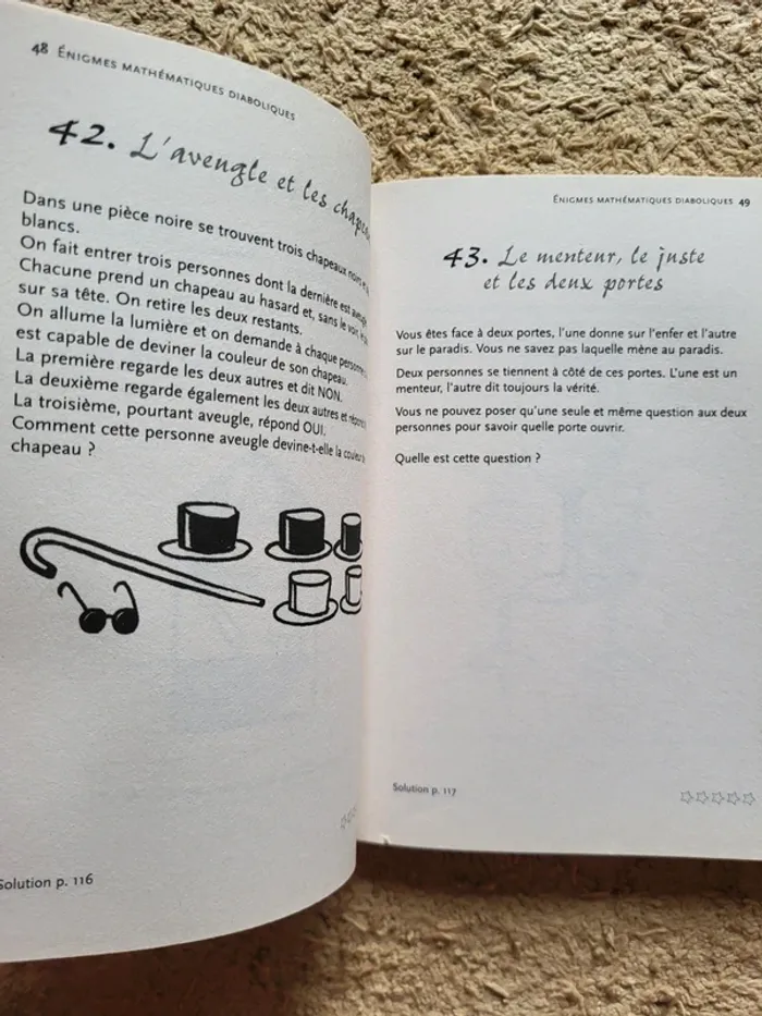 Livre "Énigmes mathématiques diaboliques" de Sylvain Lhullier - photo numéro 8