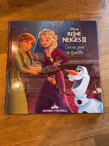 Livre Disney Histoire d’Arendelle La reine des neiges 2 Soirée jeux en famille