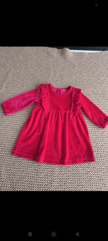 Robe velours