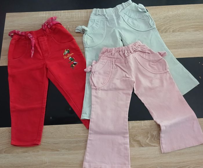 Lot 3 pantalons