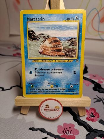 Carte Pokémon Marcacrin 79/111 Neo Genesis ed2 Wizards Fr