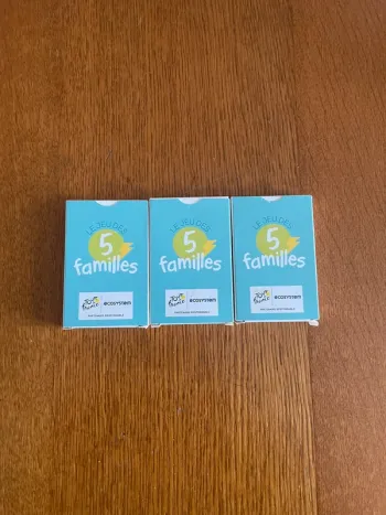 Jeux des 5 familles X3