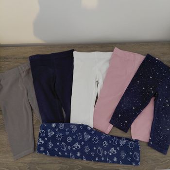 Orchestra- lot de 6 leggings 9 mois