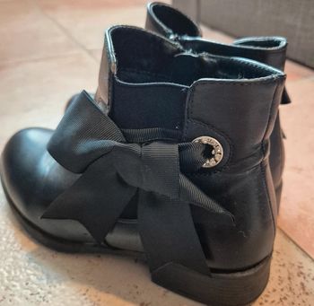 Bottines noires femme
