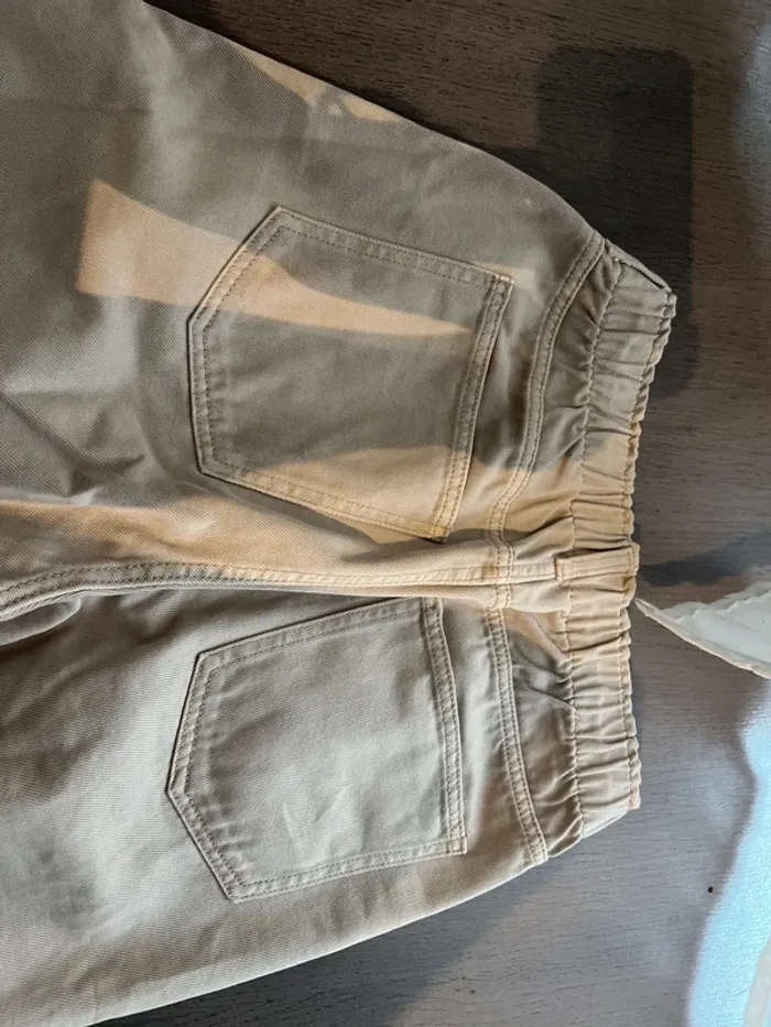 Jean beige h&m taille 40 - photo numéro 9