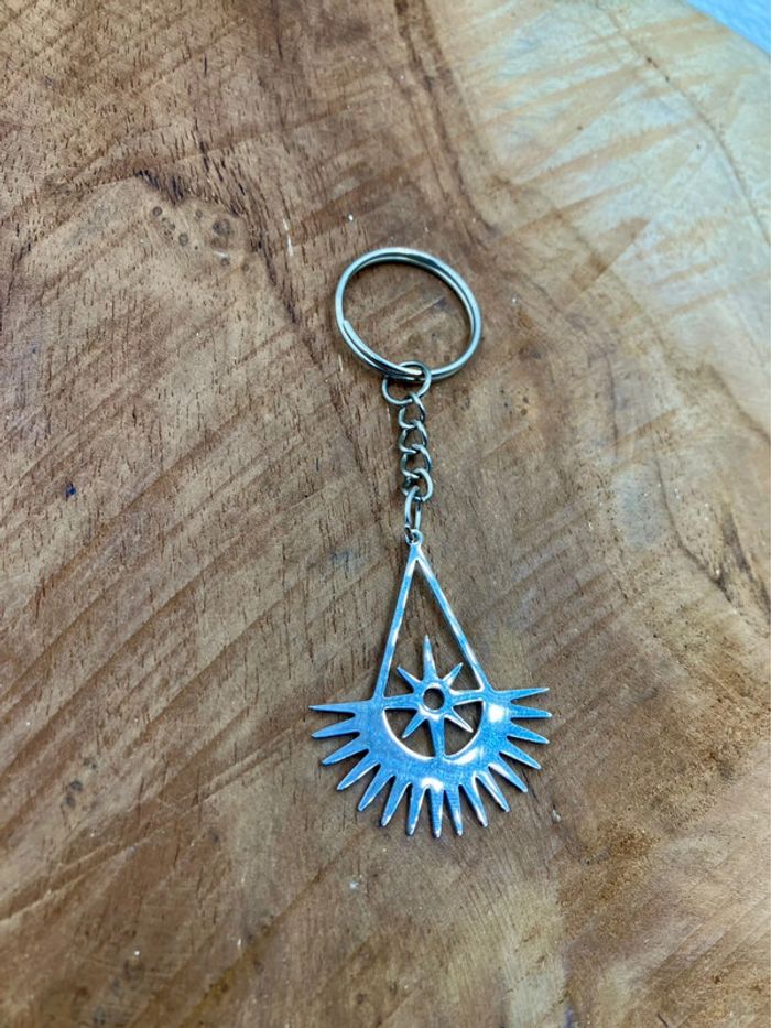 Porte-clé étoile brillante