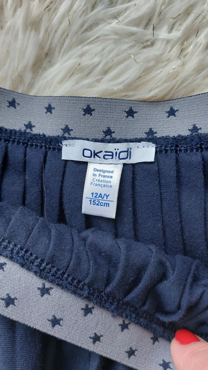 Jupe bleu marine 12 ans okaïdi - photo numéro 2