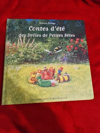 Livre contes d'été des drôles de petites bêtes