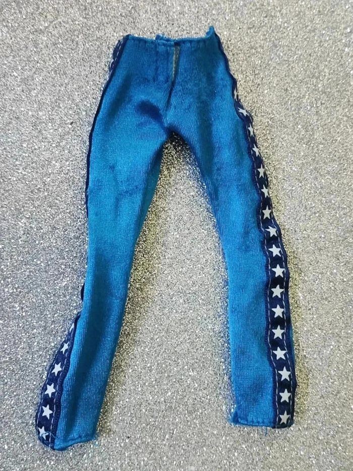 8/ accessoire Monster High pantalon bleu / étoile