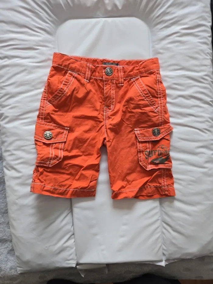 Short garçon taille 4 ans