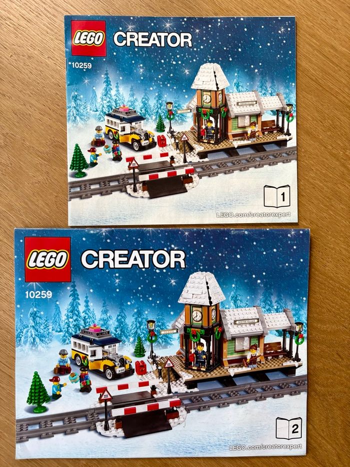 Lego 10259 - La gare du village d’hiver - photo numéro 2