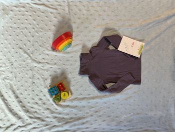 sous pull col roulé violet 4 ans