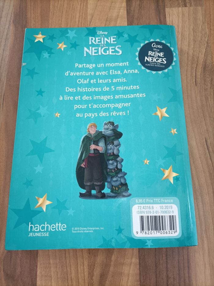 Livre 5 minutes pour s'endormir Reine des Neiges - photo numéro 3