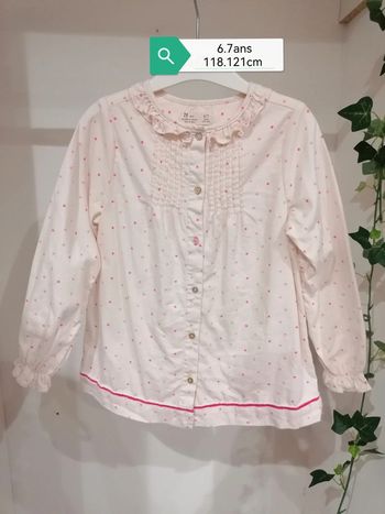 Haut long de pyjama Zy girls 6.7ans 118.121cm