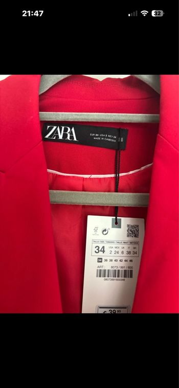 Veste rouge 