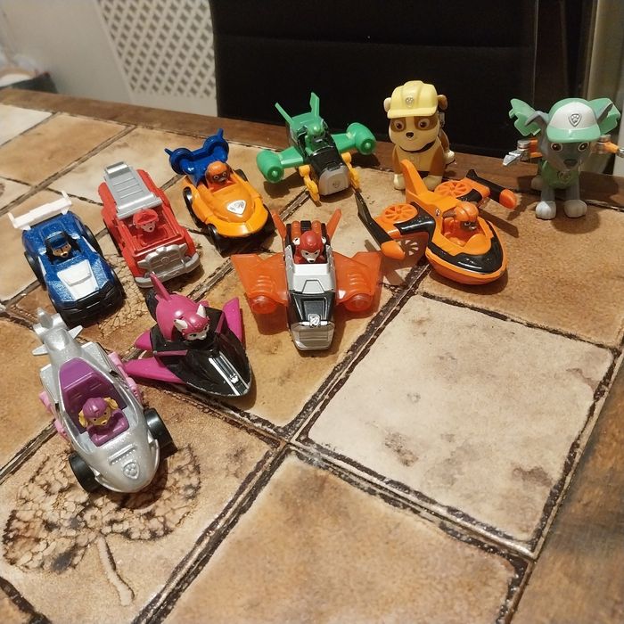 Lot de voitures et véhicules patpatrouille