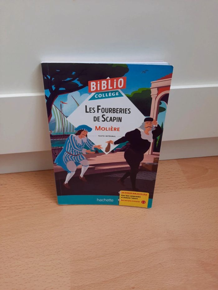 Livre les fourberies de scapin