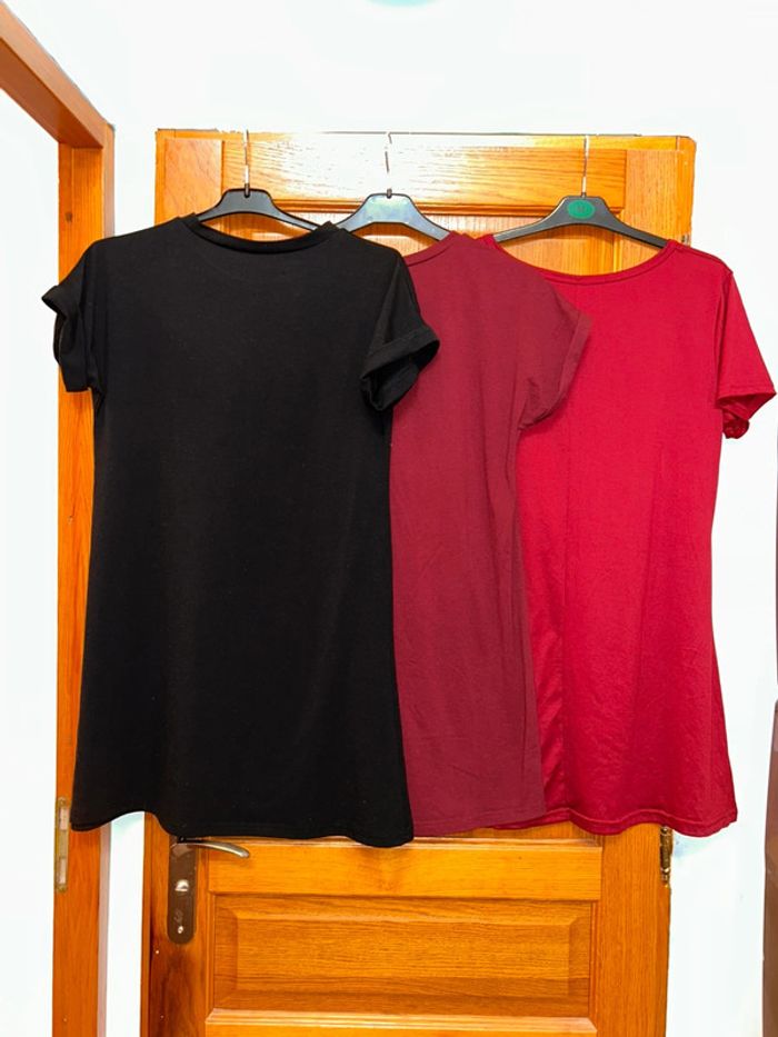 Lot de 3 robes t-shirts - photo numéro 2