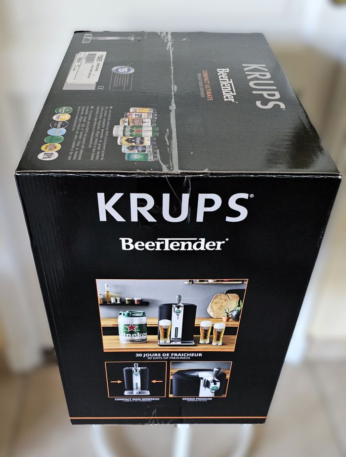 NEUVE - Machine à bière pression KRUPS « Beertender Compact Ultimate » pour Fûts 5 L - photo numéro 2