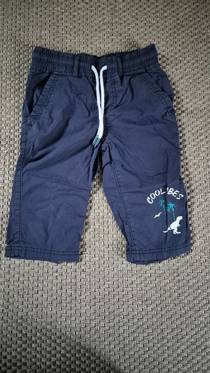 Lot de 2 bermudas shorts garçon - 3 ans - photo numéro 7