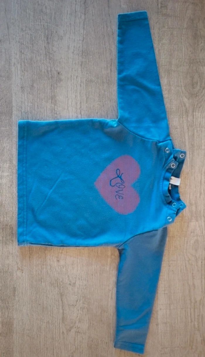 Maillot manches longues bébé 18mois - photo numéro 4