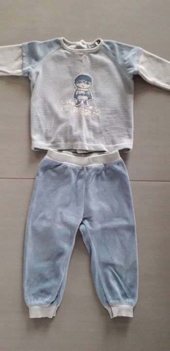 Pyjama hiver 2 pièces 24 mois