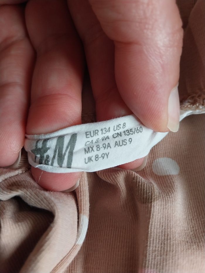 Ensemble legging et sweat 8/9 ans 134 cm h& m - photo numéro 4