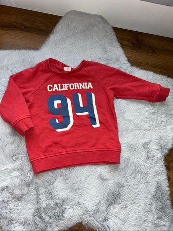 Pull rouge - 12 mois - H&M