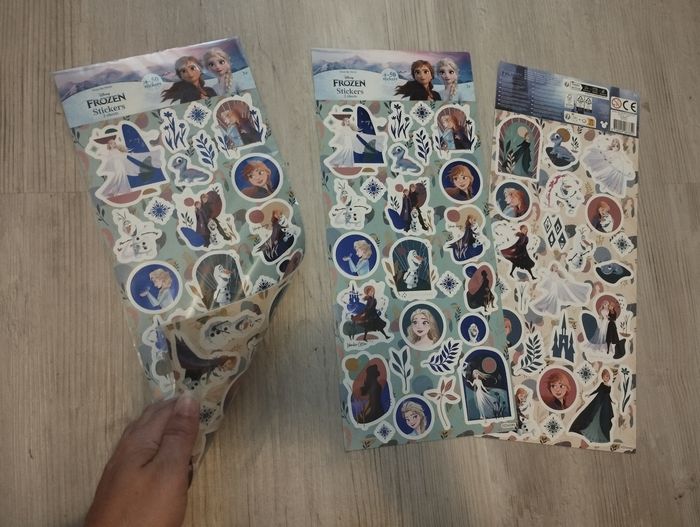Lot autocollants Frozen Reine des neiges