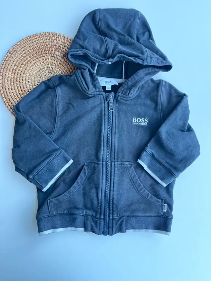 Veste à capuche zip