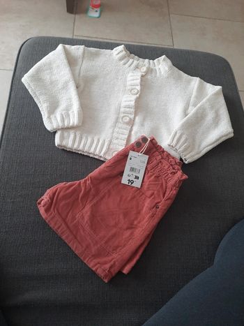 Gilet et short neuf DPAM