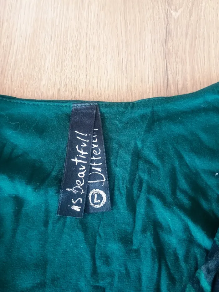 Vends Robe Desigual à Manches Longues - L - photo numéro 6