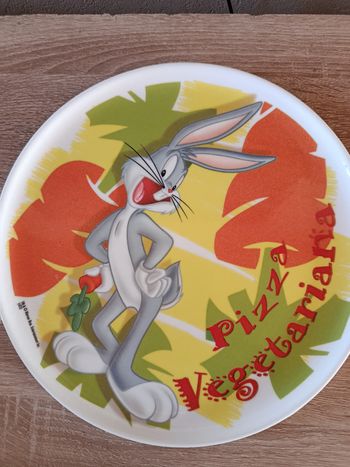 Lot assiettes a pizzas Disney 