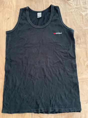 T shirt sans manche lotto taille L