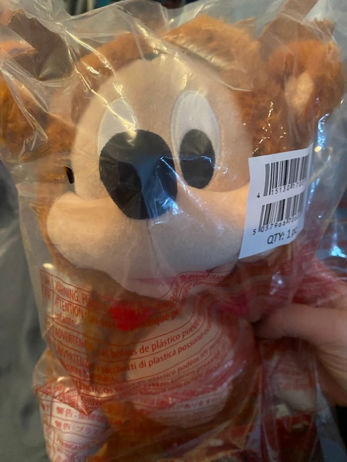 Peluche Mickey Renne 2025 Noël - photo numéro 2