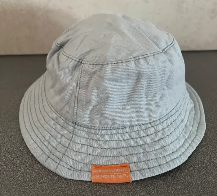 Bob chapeau bleu clair jean taille 48cm - photo numéro 2