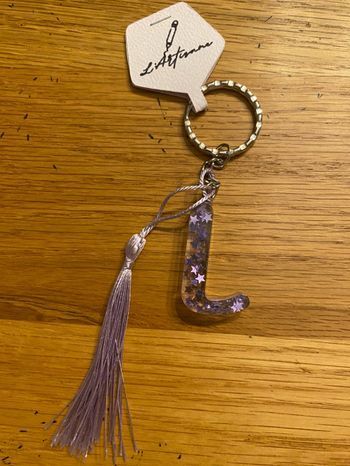 Porte clé Lettre L