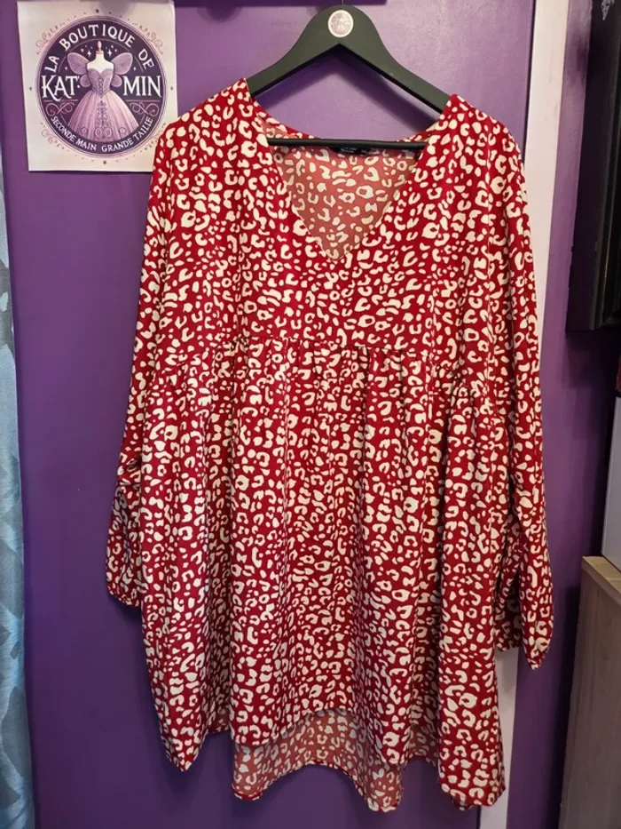 Robe casual fluide T52 Shein curve