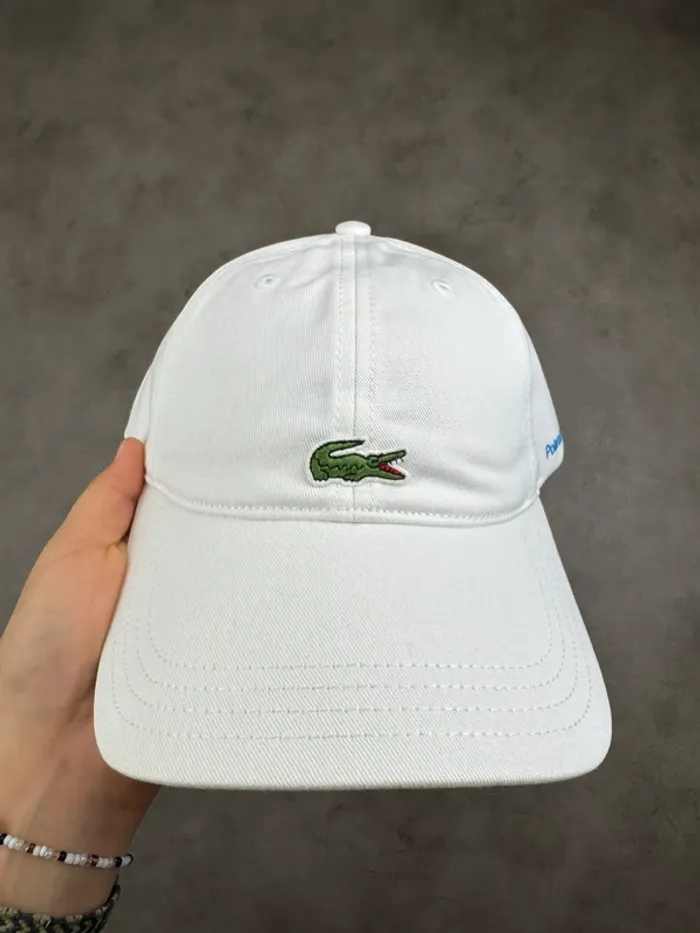 Casquette Lacoste Polaroïd Blanche Neuve - photo numéro 2