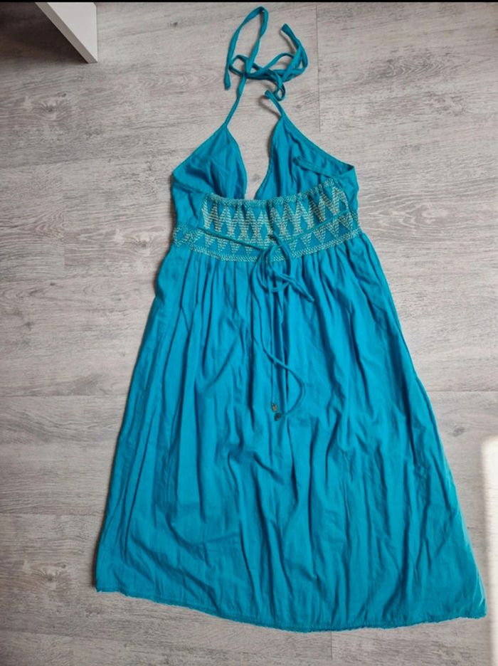 Superbe robe turquoise Tommy Hilfiger XS - photo numéro 3