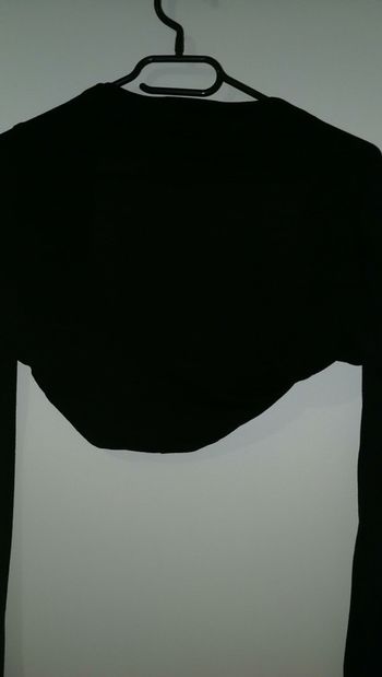 Gilet court manches longue