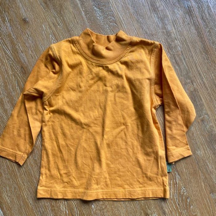 Sous- pull Pampolina à manches longues orange taille 80