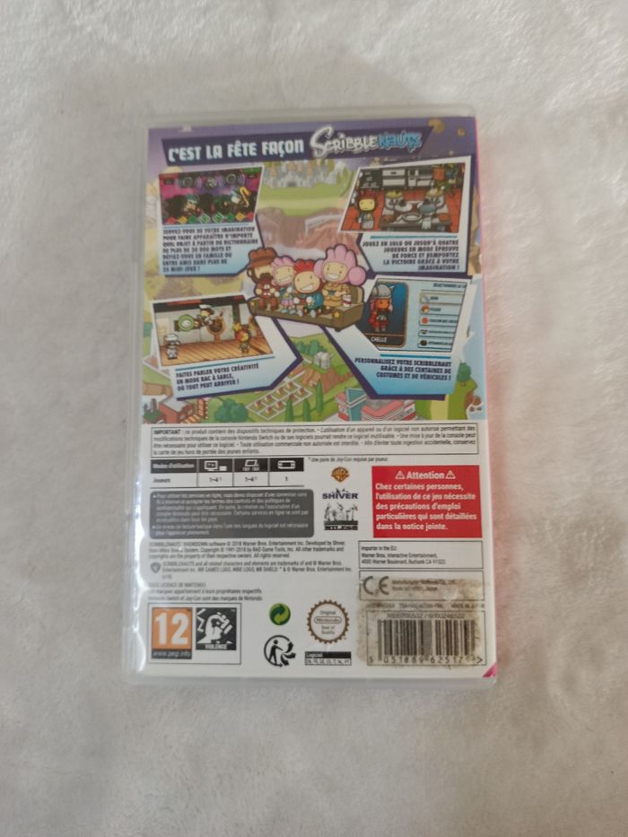 À saisir : jeu switch " Scribble nauts showdown " - photo numéro 2