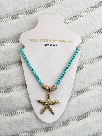 Collier étoile doré 