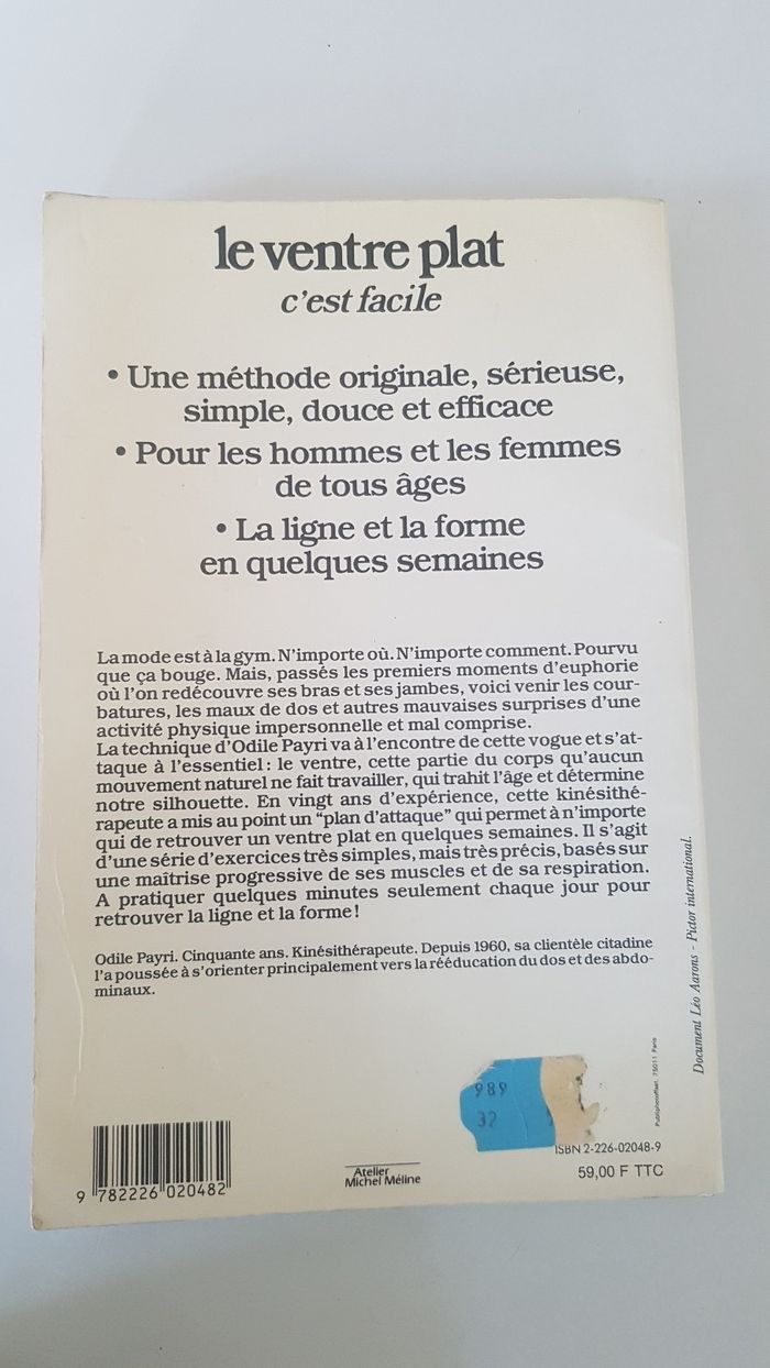 livre "Le ventre plat c'est facile" - photo numéro 4
