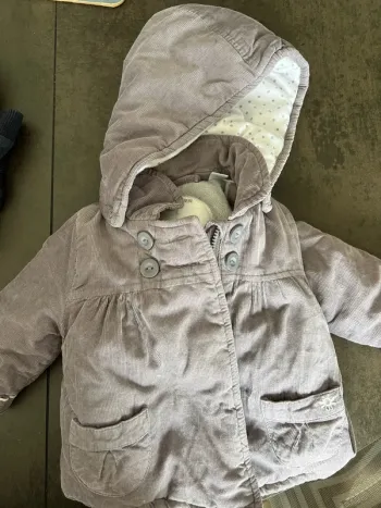Manteau chaud 3 mois