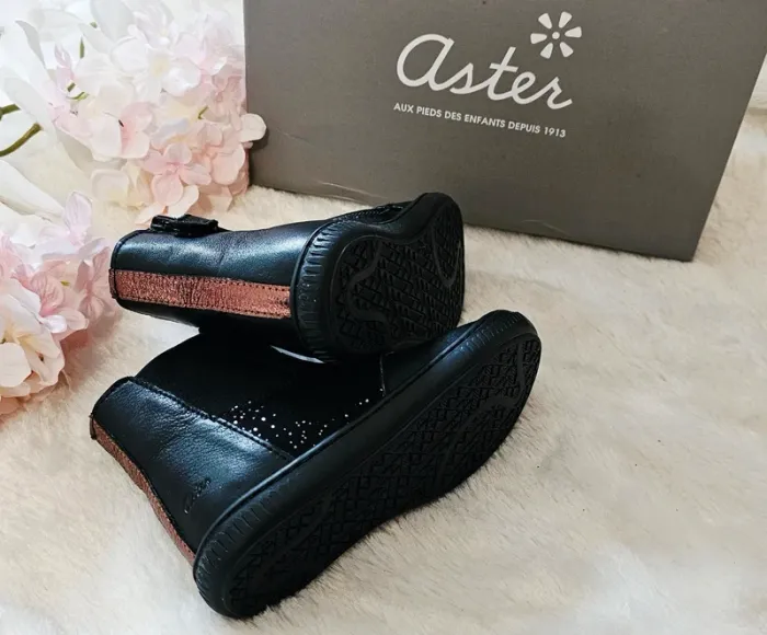 Bottes Bottines cuir Zip Aster T25 - photo numéro 2