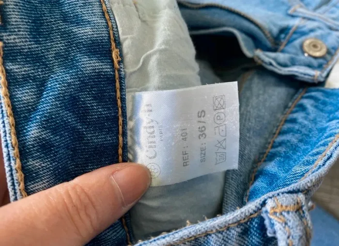 Jeans troué taille 36 Cindy H - photo numéro 3