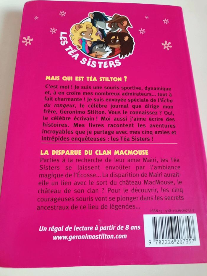 Livre Téa Stilton "La disparue du clan Macmouse" - photo numéro 4