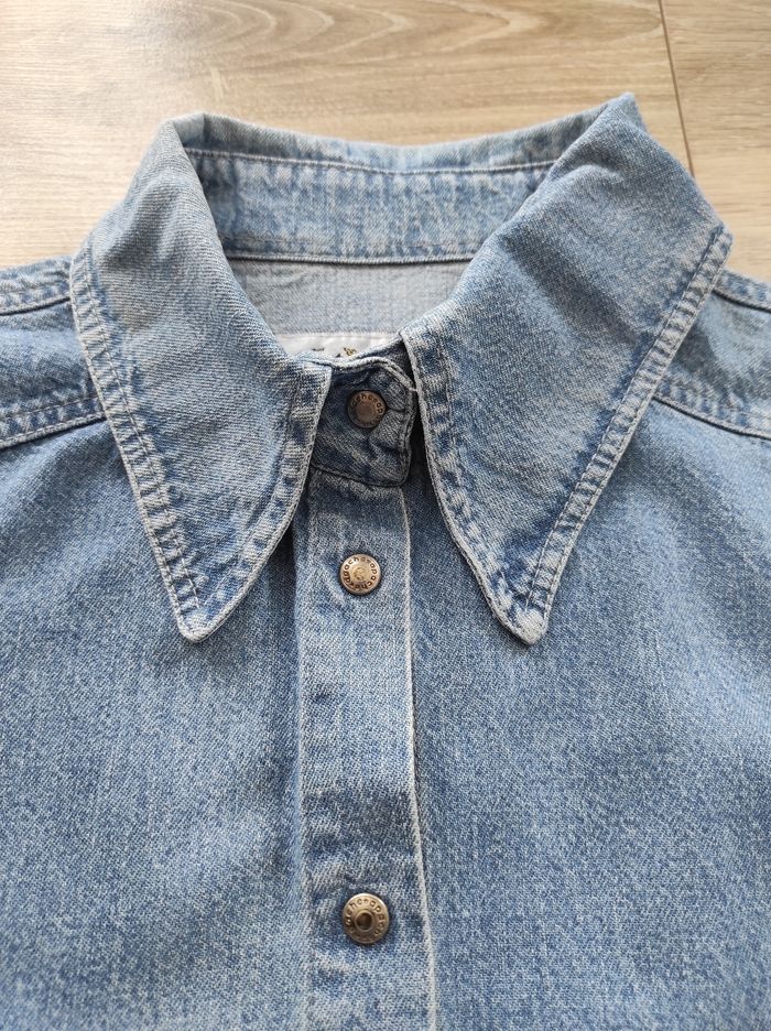 Chemise en jean Apache bleu - photo numéro 2